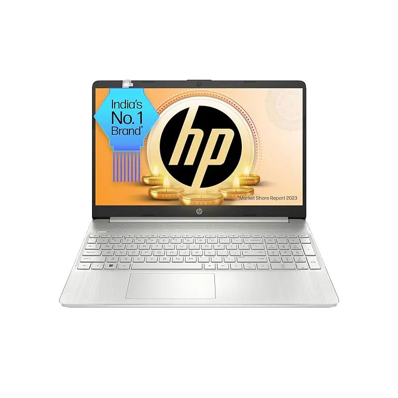 Picture of HP - Intel Core i7-13620H 15.6" (39.6cm) 15-fr0025TU Thin and Light Laptop (16GB/ 512GB SSD/ Full HD Display/ Intel UHD Graphics/ Backlit Keyboard/ Windows 11 Home/ MS Office/ 1 Year Warranty/ Natural Silver/ 1.59 kg)